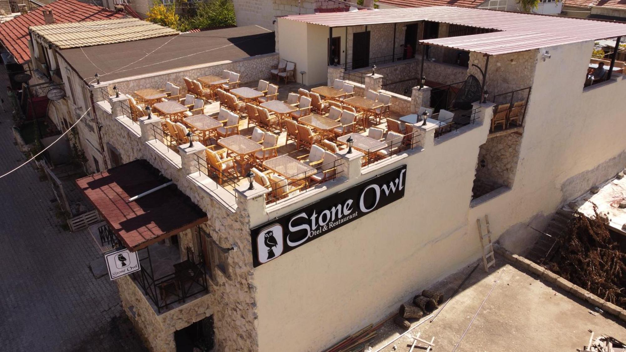 Stone Owl Otel & Restaurant Uchisar Exterior foto