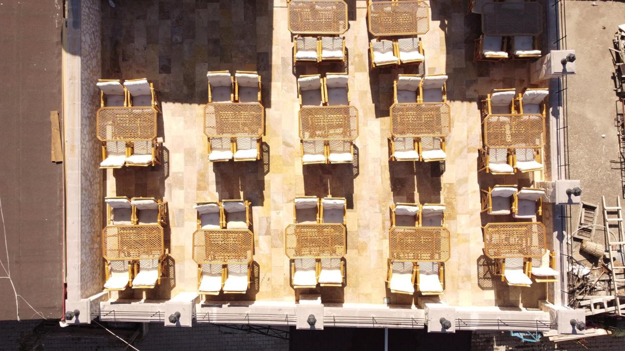 Stone Owl Otel & Restaurant Uchisar Exterior foto
